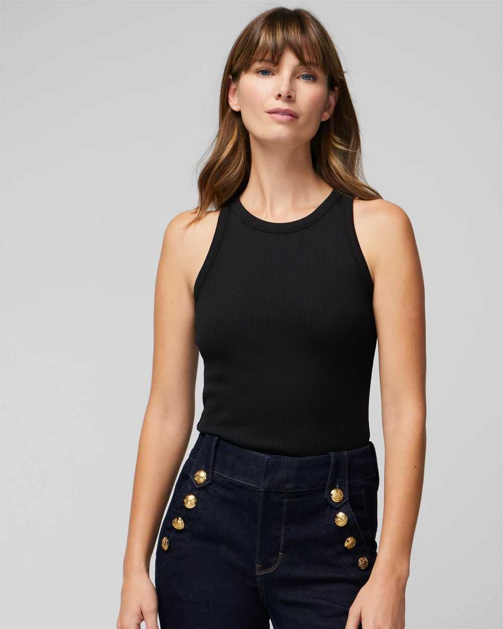 White house black market sleeveless top new arrivals